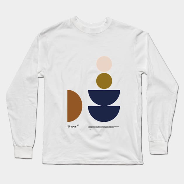 Shapes 06 Long Sleeve T-Shirt by sub88